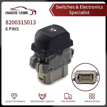 Переключатель Стеклоподъемника для электромобиля, переключатель с одной кнопкой 8200315013 для Renault Megane Laguna 2 Espace 4, автомобильные аксессуары