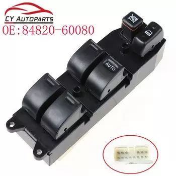Переключатель Стеклоподъемника правой руки для Toyota Hilux с двумя кабинами LN167 Prado 90 серии 84820-60080 8482060080