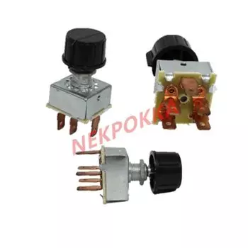 Переключатель управления автомобильной панелью кондиционера, переключатель кондиционера, переключатель с тремя передачами