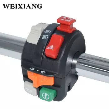 Переключатель в сборе для мотоцикла, 7/8 дюйма, 22 мм