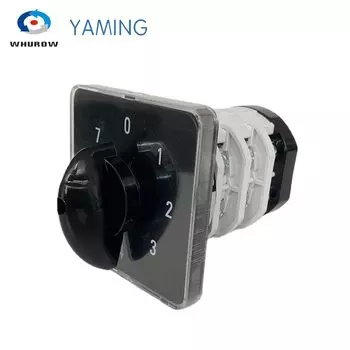 Переключатель Whurow YMZ12-32/3 серебристый 0-7 положений 3-х полюсный