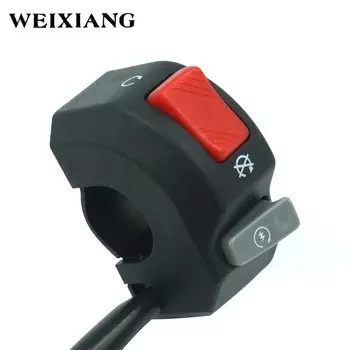 Переключатели для мотоциклов, 12 В, 7/8 дюйма, 22 мм