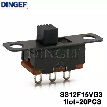Переключатели DNIGEF SS12F15 3PIN 1P2T пластиковые