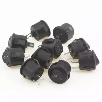 Переключатели ELEABC 16мм 5шт/10шт черный белый красный