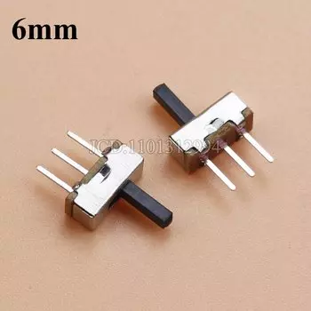 Переключатели JCD мини ползунковые 50 шт