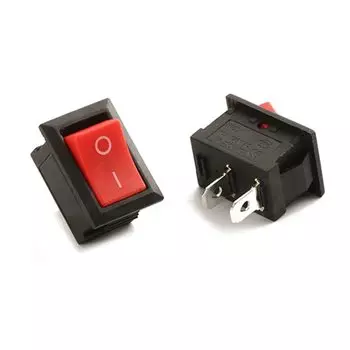 Переключатели KCD11 10 шт. черный, красный, белый