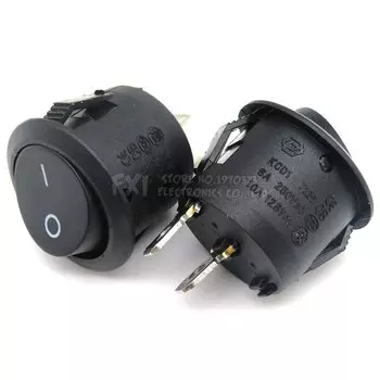 Переключатели KCD1-105 HJXRHGAL черный, красный, белый