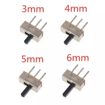 Переключатели New Rise SS12D00 пластиковые 20 шт