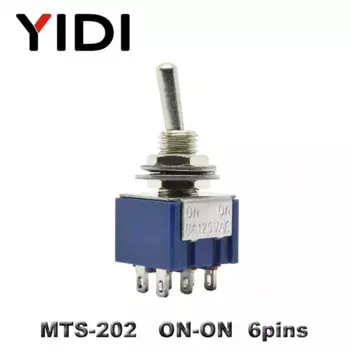 Переключатели YIDI SPDT и DPDT 6A 125V