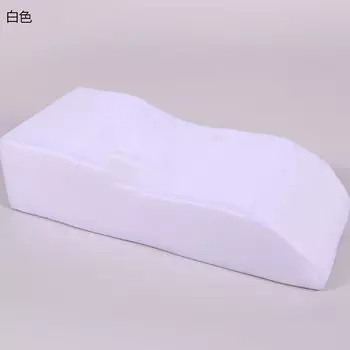 Переносная подушка для ног YOMDID белая голубая