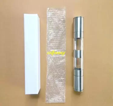 Переносная ручная мельница для соли и перца из нержавеющей стали 100 шт./лот, мельница 2 в 1 с керамическим сердечником, портативная кухонная мельница, инструмент Muller
