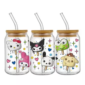 Переводные наклейки Дисней для чашек MINISO