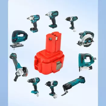Перезаряжаемая NI-CD батарея PA09 9,6 Ач 9100 в для беспроводной дрели Makita 9120 9122 9133 9134 6207D 6222D, аккумулятор для электроинструмента
