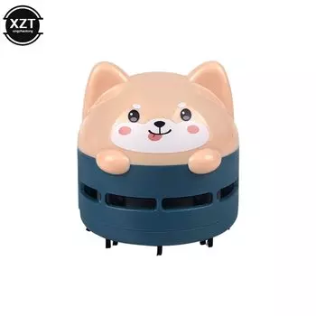 Перезаряжаемый беспроводной пылесос с милым мультяшным животным, мини-автомобильный пылесос, ручной USB-настольный пылесос