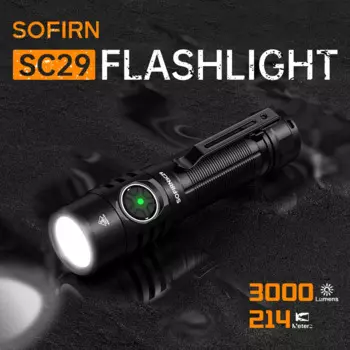 Sofirn SC29 3000 лм фонарик