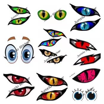 Наклейка на зеркало заднего вида, водостойкая