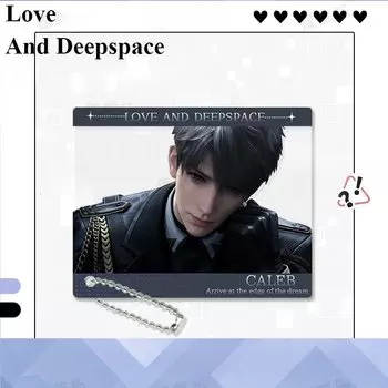 Персонализированная акриловая карта MINISO Love and Deepspace Caleb