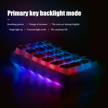 Персонализированная клавиатура, цифровая клавиатура, Bluetooth, беспроводная проводная, трехрежимная, популярная портативная механическая клавиатура в комплекте