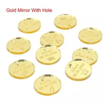 Персонализированное акриловое зеркало I MISS FLY