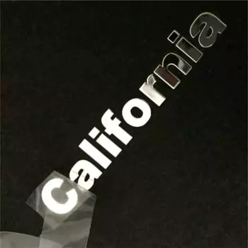 Персонализированные 3D металлические наклейки QKX