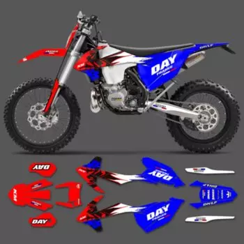 Персонализированные графические наклейки Powerzone Team, наборы наклеек для KTM SX SXF 2016 2017 2018 EXC XCW 2017 2018 2019 125 до 500cc