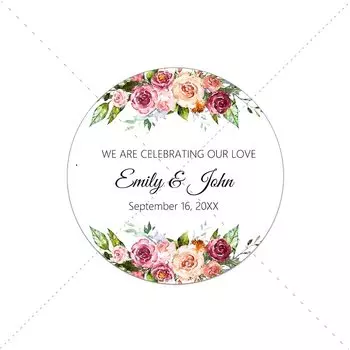 Персонализированные именные наклейки WDINPATY