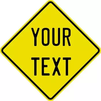 Персонализированные металлические предупреждающие знаки Denim Meow 20x20 см/30x30 см