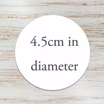 Персонализированные наклейки из бумаги