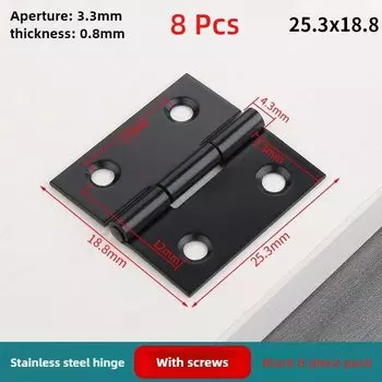 Петли для дверей из нержавеющей стали 1/1,5/2/2,5/3/3,5/4/5 дюймов