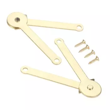 Петли для крышки шкафа DRELD, золотые, 2 шт.