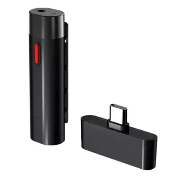 Петличный микрофон EP-B3602 с разъемом Type-C, беспроводной с функцией Plug-Play для записи, прямого эфира, шумоподавления и автоматической синхронизации