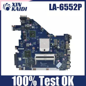 PEW96 LA-6552P MBR 4602001 Материнская плата для ноутбука Acer Aspire 5552 5552G, основная плата DDR3