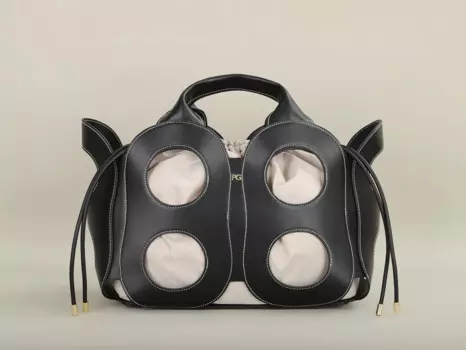 PG PATSY GARIS женская сумка через плечо 2024, новая роскошная брендовая дизайнерская простая атмосфера, полый дизайн, пляжная сумка на плечо, женская