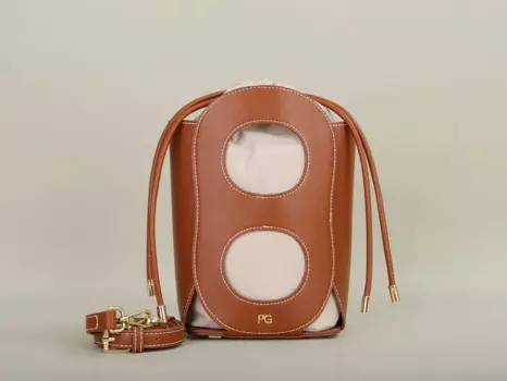 PG PATSY GARIS женская сумка через плечо 2024, новая роскошная брендовая дизайнерская простая атмосфера, полый дизайн, пляжная сумка на плечо, женская