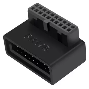 PH19B USB 3,0 внутренний разъем USB3.0 19/20P разъем 90 градусов адаптер конвертер для компьютера материнской платы