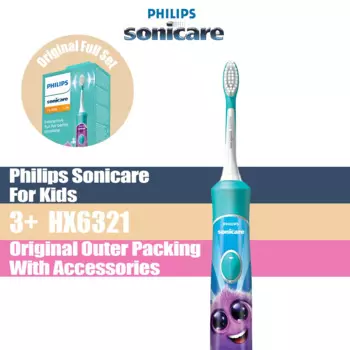 Philips Sonicare для детей, HX6321, электрическая зубная щетка, сменная насадка, поддержка Sonicare APP