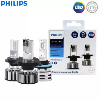 Philips Ultinon Essential G2 LED H1 H4 H7 H8 H11 H16 HB3 HB4 H1R2 9003 9005 9006 9012 6500K Автомобильные противотуманные фары (2 шт.)