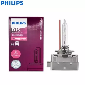 Philips X-treme Vision Plus D1S XV2 4800K + 150% ярко-белая ксеноновая лампа HID автомобильная оригинальная лампа Германия 85415XV2C1, 1 шт.