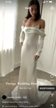 Пикантное свадебное платье Verngo с открытой спиной, женское лучшее шелковое атласное платье на бретельках с длинным рукавом