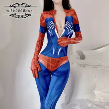 Пикантные колготки Starlet Spider Женская одежда для прямой трансляции в соцсети открытый файл для взрослых цельный костюм Одежда для выступлений
