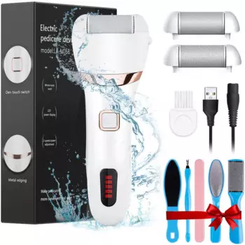 Пилка Для Ног электрическая двухскоростная, USB, для удаления омертвевшей кожи и мозолей