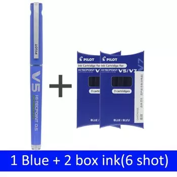 PILOT BXC-V5 гелевая ручка 0,5 мм / 0,7 мм