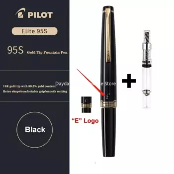Pilot Elite 95s золотая перьевая ручка EF/F/M