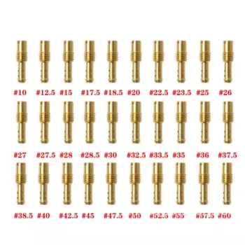 Pilot Jet 8 отверстий для MIKUNI VM/TM/TMX VM22/210 AX100 EN GN TZR TM TMS карбюратор Запчасти для мотоциклов