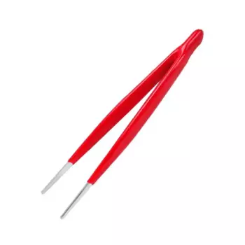 Изолированные пинцеты из нержавеющей стали 160 мм, остроконечный/локтевой пинцет для телефона, компьютера, материнской платы, микросхемы, инструменты для ремонта пайки