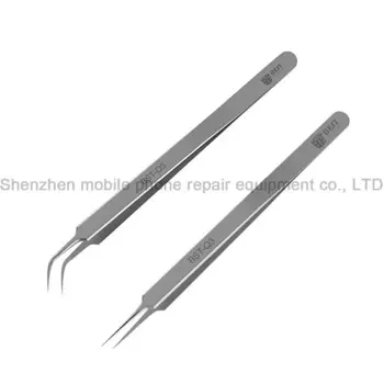 Пинцет из нержавеющей стали с острым носком, высокоточный фиксатор локтя, микроскоп, сканер отпечатков пальцев, специальный пинцет