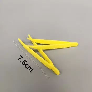 2 шт., пластиковые пинцеты для медицинского обслуживания