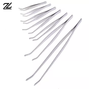 Многофункциональный Пинцет для локтя из нержавеющей стали, аквариумный прозрачный зажим, инструменты для медицинского ремонта, 12,5/14/16/18/20/25/30 см
