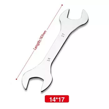 PIPES Гаечный ключ с открытым зевом 14 мм-17 мм хромованадиевая сталь