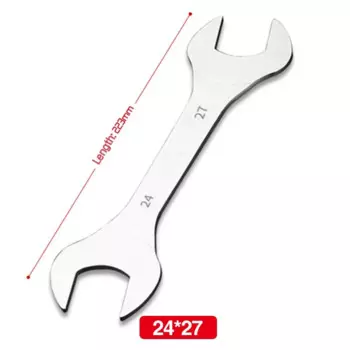 PIPES Гаечный ключ с открытым зевом 24-27 мм хромованадиевая сталь